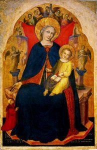 1 Nicolo di Pietro. Belgarzone Madonna. 1394. Galleria dell'Accademia Venice