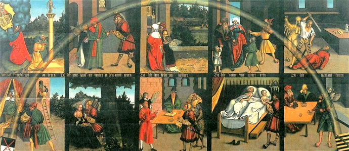 10 Gebote (Lucas Cranach d A)