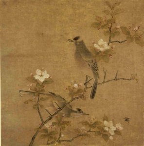10 Style of Qian Xuan. Flowers and Birds, first half of the 14th Century, Cleveland MOA