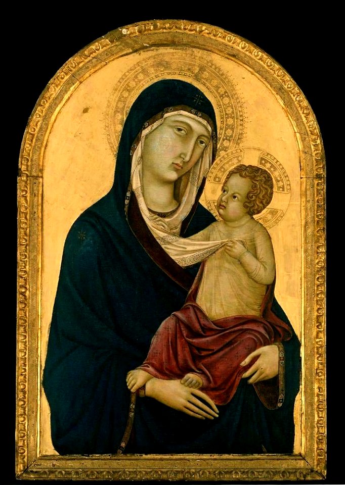 1.3 Ugolino di Nerio Madonna with Child.1325-30, Boston MFA