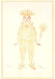 10. Hélio (uit- La Gamme d'Amour), James Ensor, Mu.ZEE Oostende, SM001679