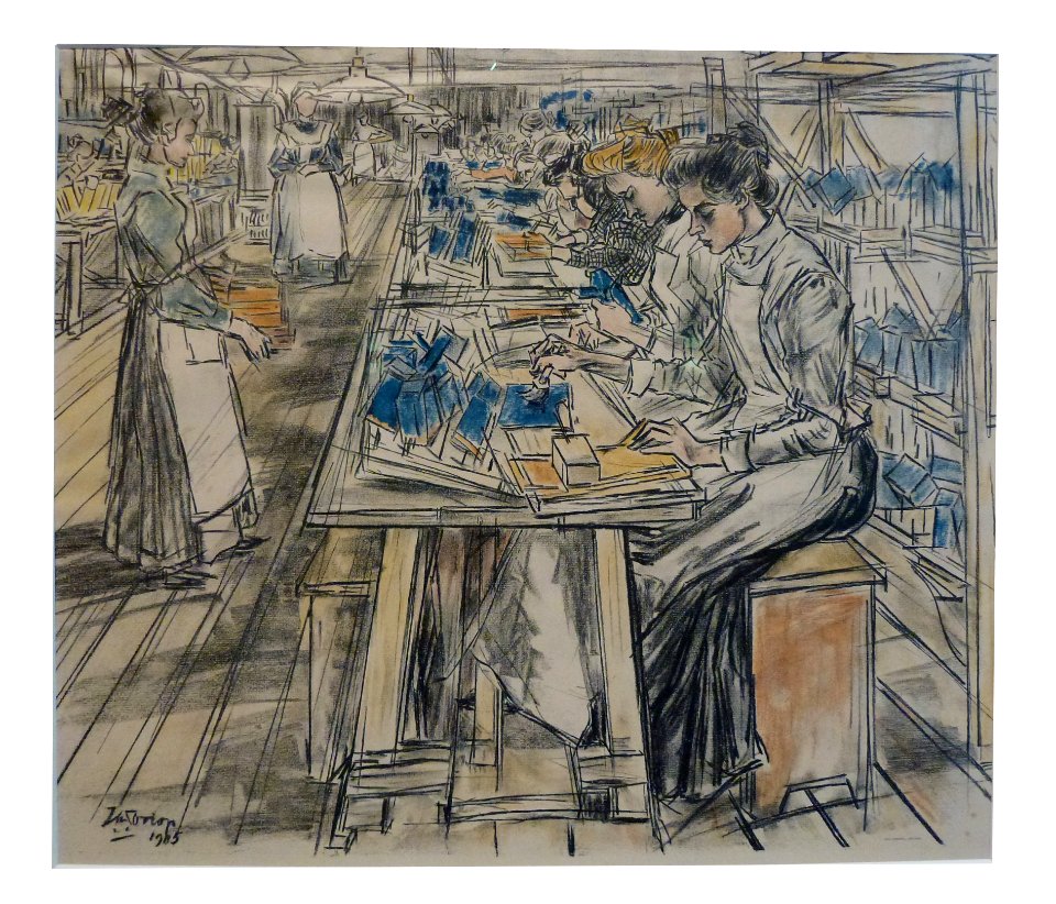 10 Kokerplakkerij, Jan Toorop, Kaarsenfabriek Gouda