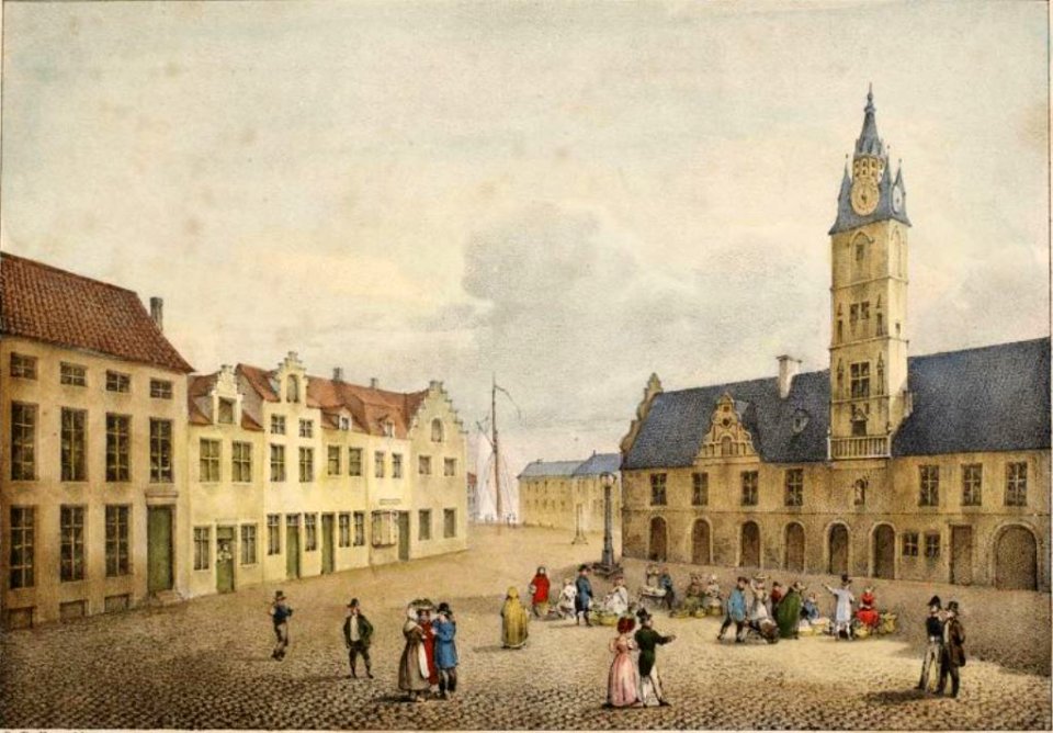 10. Place et Hôtel de ville de Termonde
