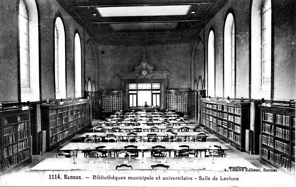 100Fi27 Rennes Bibliothèques municipale et universitaire