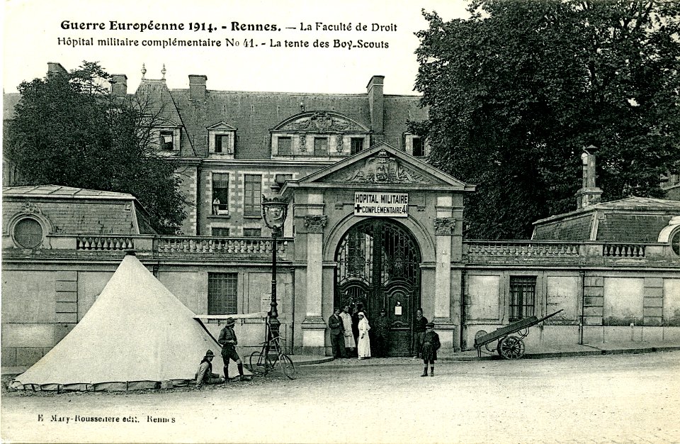 100Fi752 Hôpital militaire de Rennes