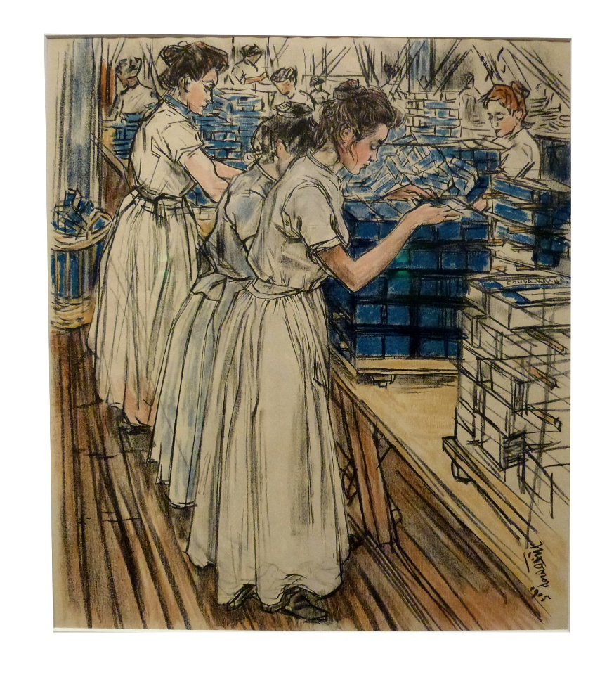 11 Inpakkerij, Jan Toorop, Kaarsenfabriek Gouda