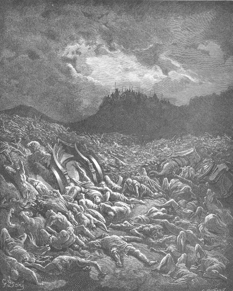 103.The Ammonite and Moabite Armies Are Destroyed