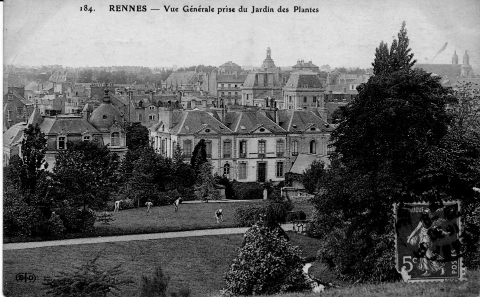 100Fi5 Parc du Thabor Rennes