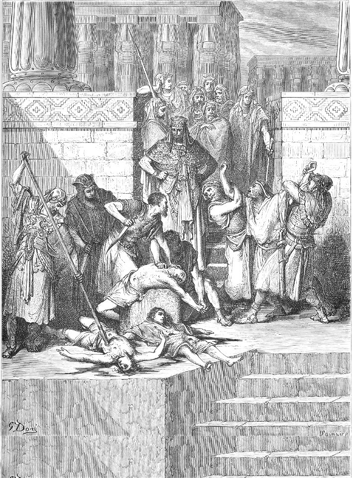 102.Zedekiah's Sons Are Slaughtered before His Eyes