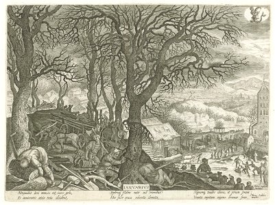 Aegidius Sadeler, Pieter Stevens II - January
