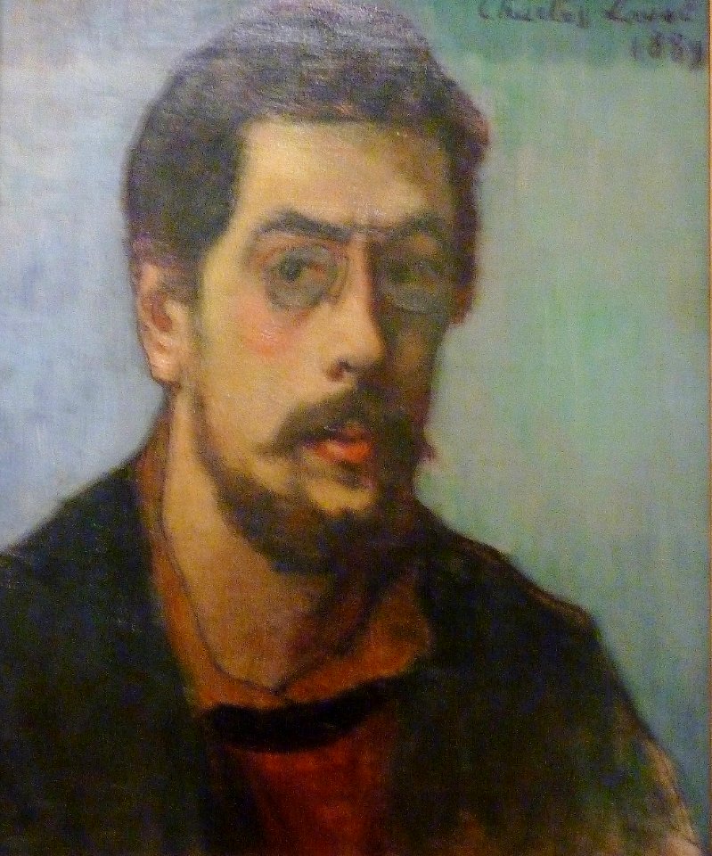 103 Charles Laval Portrait de l'artiste