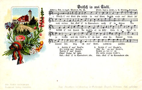 11 - Deitsch is mei Liedl (1917 - srg)