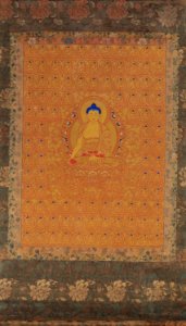 101 Buddhas. Tibetan Hanging Scroll (CBL Tb 1850)
