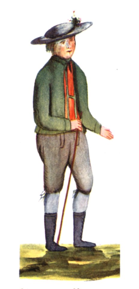 110a Bauerntracht aus der Gegend um Gnas