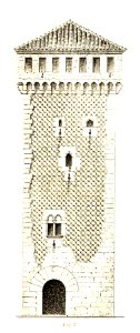 111-2 - Segovia Torre de la casa de Marques de Lozoya