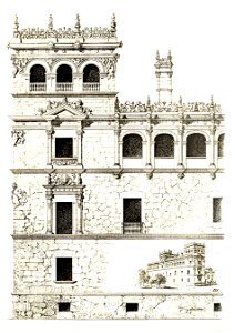 114a Tafel 4 - Salamanca - Fassadendetail Casa Monterey