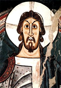 12th-century unknown painters - Majestas Domini with Evangelists and Saints (detail) - WGA19691