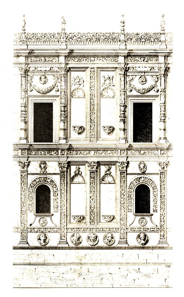 115b Tafel 5 - Leon - San Marco Fassadendetail