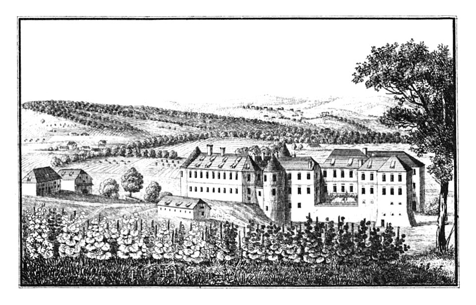 118 Gutenhaag — Hrastovec, Oberwellitschen, Zgornja Velicina - J.F.Kaiser Lithografirte Ansichten der Steiermark 1830