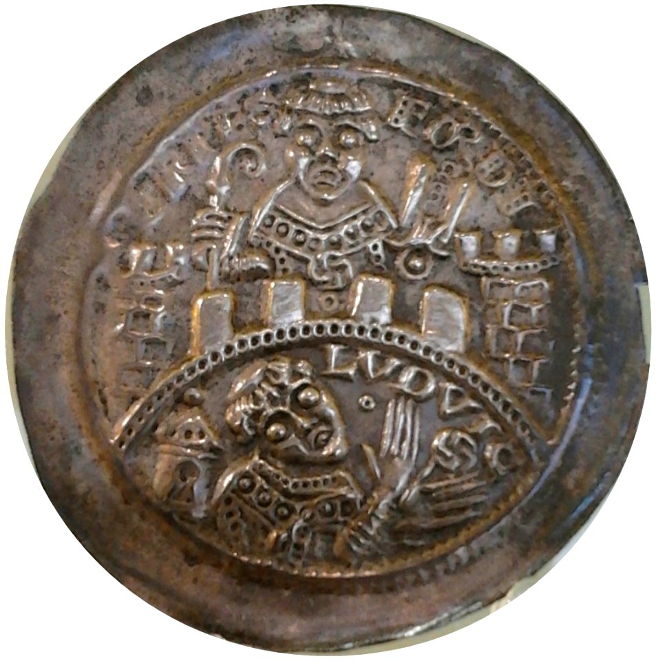 Eisenach Bracteate of Louis II