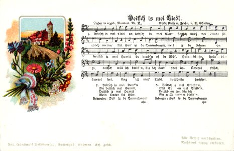 11 - Deitsch is mei Liedl (1920 - blau)