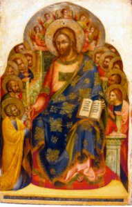 11 Lorenzo Veneziano. Christ Giving the Keys to St Peter. 1370. 90 x 60 cm Gallerie dell'Accademia, Venice