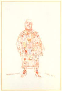 11. Murmuramis (uit- La Gamme d'Amour), James Ensor, Mu.ZEE Oostende, SM001680