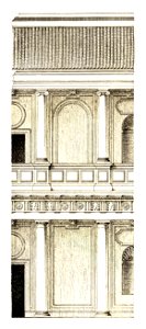 118c Tafel 8 - Granada - Alhambra - Hof im Palast Karl V