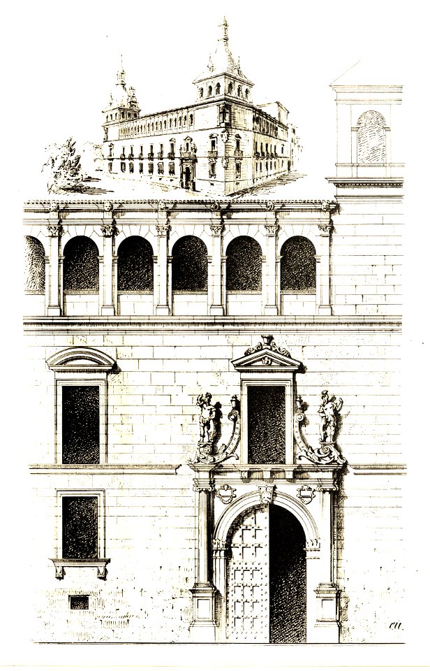 115a Tafel 5 - Leon - Casa de los Guzmanes Fassadendetail