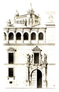 115a Tafel 5 - Leon - Casa de los Guzmanes Fassadendetail