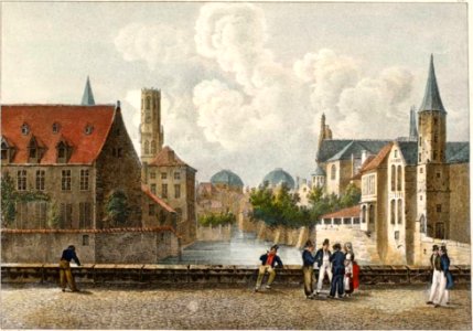 111. Vue intérieure de Bruges, prise au Pannerije