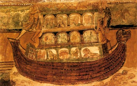 11th century unknown painters - Noah's Ark - WGA19708