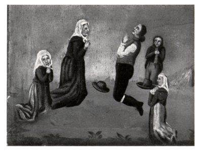 117 Ausschnitt aus einem Votivbild in der Piaristenkirche zu Gleisdorf, um 1840
