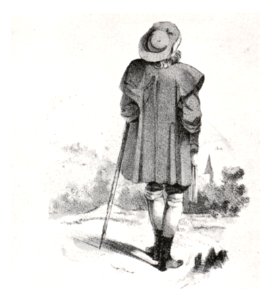 118 Ein Revierjägere von Waldstein (Grätzer Kreis), Lith. um 1860 unbek. Künstler
