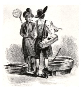 119 Fischer bei Straßengel (Grätzer Kreis), Lith. um 1860 unbek. Künstler