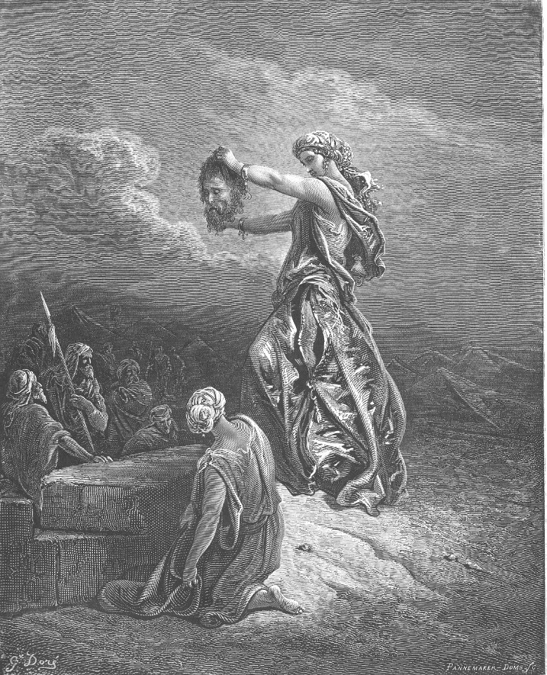 113.Judith Shows the Head of Holofernes