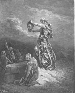 113.Judith Shows the Head of Holofernes