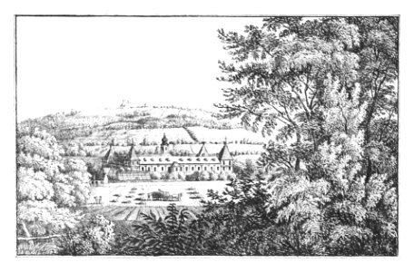 119 Schloss Hainfeld, Leitersdorf - Gez.. v. Kuwasseg, gez. v. Folwarczni - J.F.Kaiser Lithografirte Ansichten der Steiermark 1830