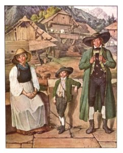 114 Bauersleute aus Passail, Karl Ruß, um 1813