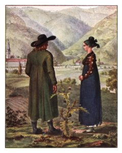115 Bauersleute aud er Gegend des Stiftes Rein - Karl Ruß, um 1811