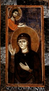 12th-century unknown painters - The Madonna as Advocate (Haghiosoritissa) - WGA23862