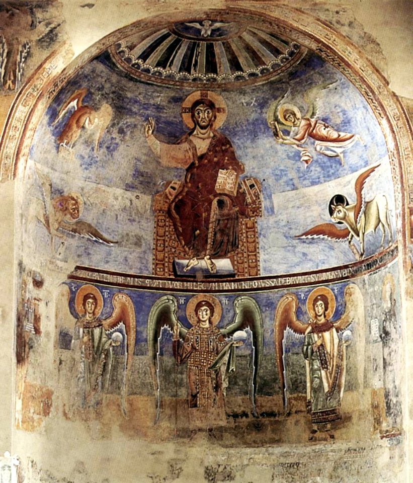 11th century unknown painters - Christ in Majesty - WGA19746