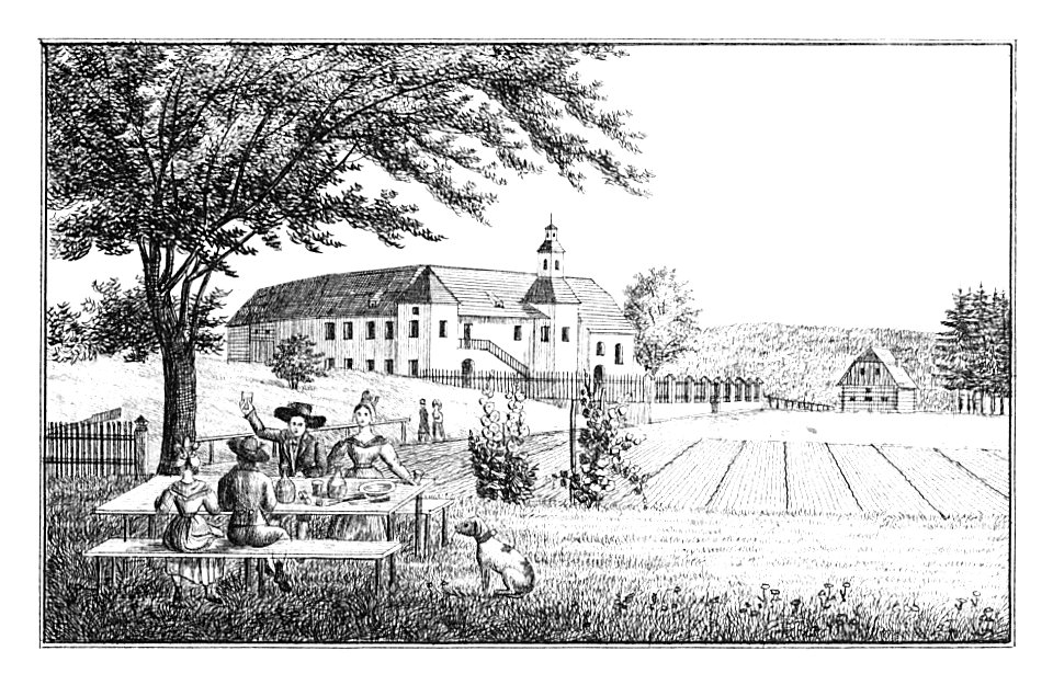 123 Hart in Thal - J.F.Kaiser Lithografirte Ansichten der Steiermark 1830