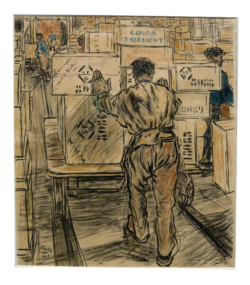 12 Magazijnen, Jan Toorop, Kaarsenfabriek Gouda