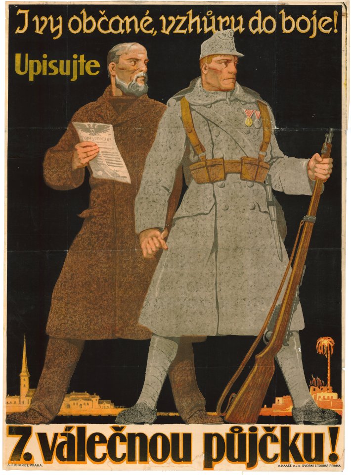 12 Sammlung Eybl (Slg.Nr. 1284) I vy občané - 1917, A. Erhardt