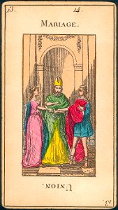 13 Le Grand Pretre - H. Pussey Grand Etteilla Tarot Deck