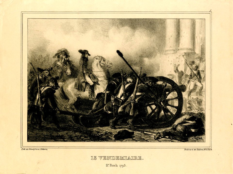 13 vendémiaire, St Roch 1795 (BM 1863,0725.451)