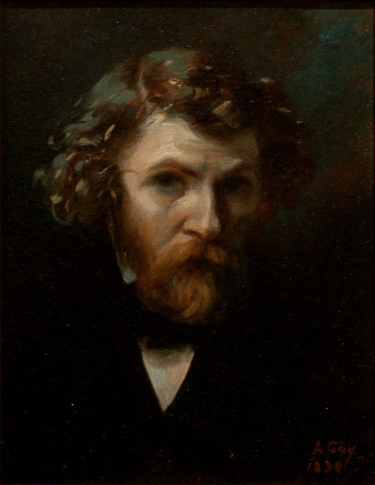 131 Auguste Goy Autoportrait