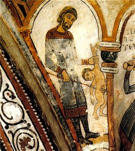 12th century unknown painters - Murder of the Innocents in Bethlehem - WGA19697