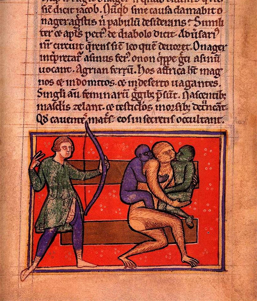 12th-century painters - Bestiary - WGA15748